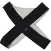 Papakoso Cross-Style Easy Baby Carrier, Papa-Dakko, Medium, Black x Light Gray