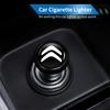 Auto-Zigarettenanzünder-Abdeckung Legierung Staubdicht Dekorative Kappe Zubehör Für Citroen C4 C3 C5 C1 C2 Berlingo Celysee Cactus Picass