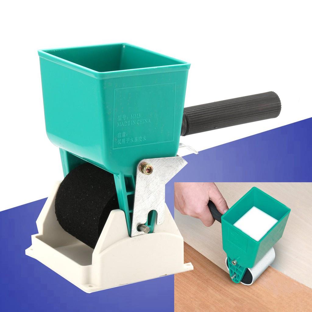 3 inch portable glue applicator professional coated glue roller Manual Gluer woodworking