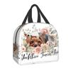Mamá Yorkshire Terrier Papá Yorkshire Terrier Bolsas de Almuerzo Aisladas para Picnic al Aire Libre Amante del Yorkshire Terrier Fiambrera Mujeres Niños