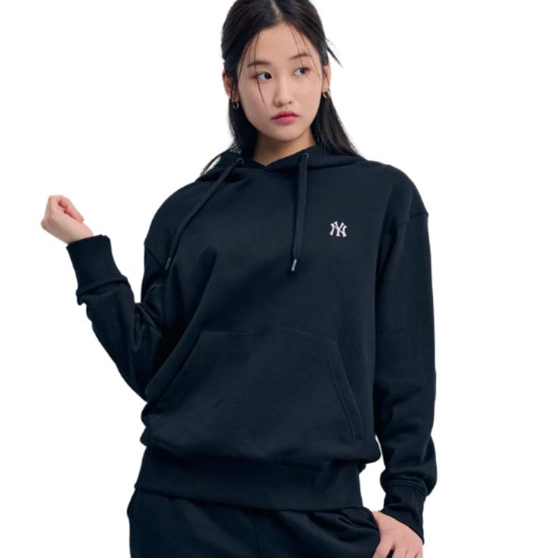 MLB SS24 Logo New York Yankees Hoodie Large Unisexe Noir 3AHDB0141-50BKS