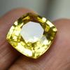 Natural Yellow Sapphire Ceylon Cushion Cut 11-12 Ct Excellent Gemstone