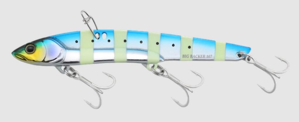 Jackall Big Backer 107 HW Metal Vibe 35 Grams Sinking Lure Iwashi GS (8129)