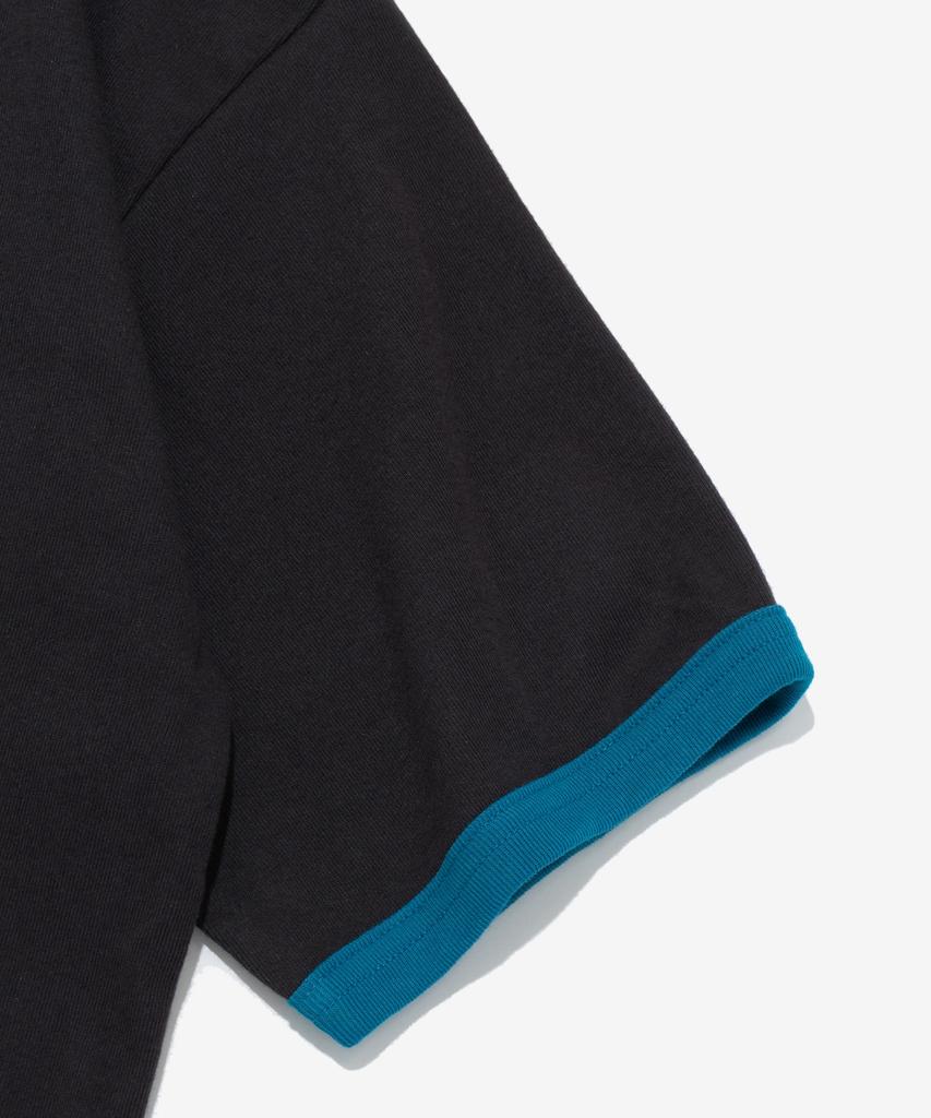 TAILOR STUDIO Heritage Ringer T-Shirt (Charcoal)