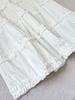 Sweet Ruffled White Puff Cake Skirt for Women - High-Waisted Slim A-Line Midi (2026 Summer)