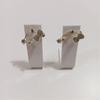 Pack Of 10 Acrylic Earring Display Stands Elegant White Jewelry Organizers Ear Accessories Rack for Home Or Retail Use