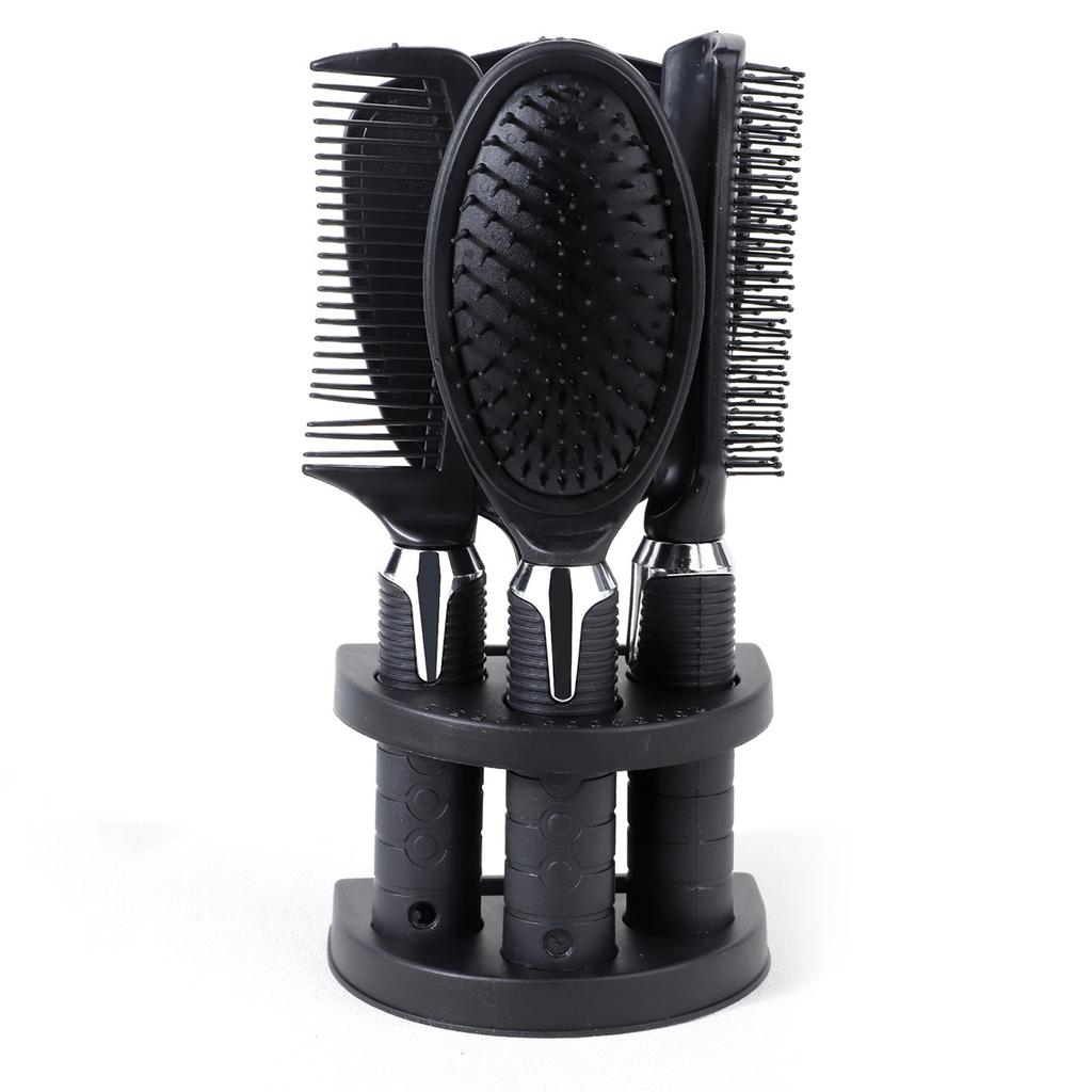 4 / 5 Pieces Mirror Comb Set Air Cushion Curly Hair Ribs Comb Girls Special Smooth Hair Massage Fluffy Comb