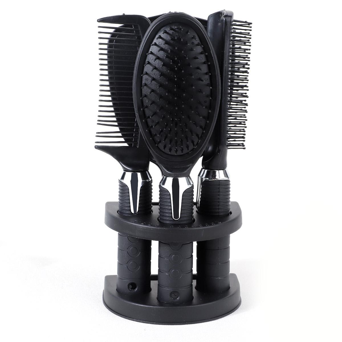 

4 / 5 Pieces Mirror Comb Set Air Cushion Curly Hair Ribs Comb Girls Special Smooth Hair Massage Fluffy Comb