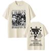 Rapper Chris Brown Breezy Bowl XX 2025 Tour Tshirt Unisex Women Hip Hop Fashion Casual T Shirts Unisexs Cotton Oversized Tshirts