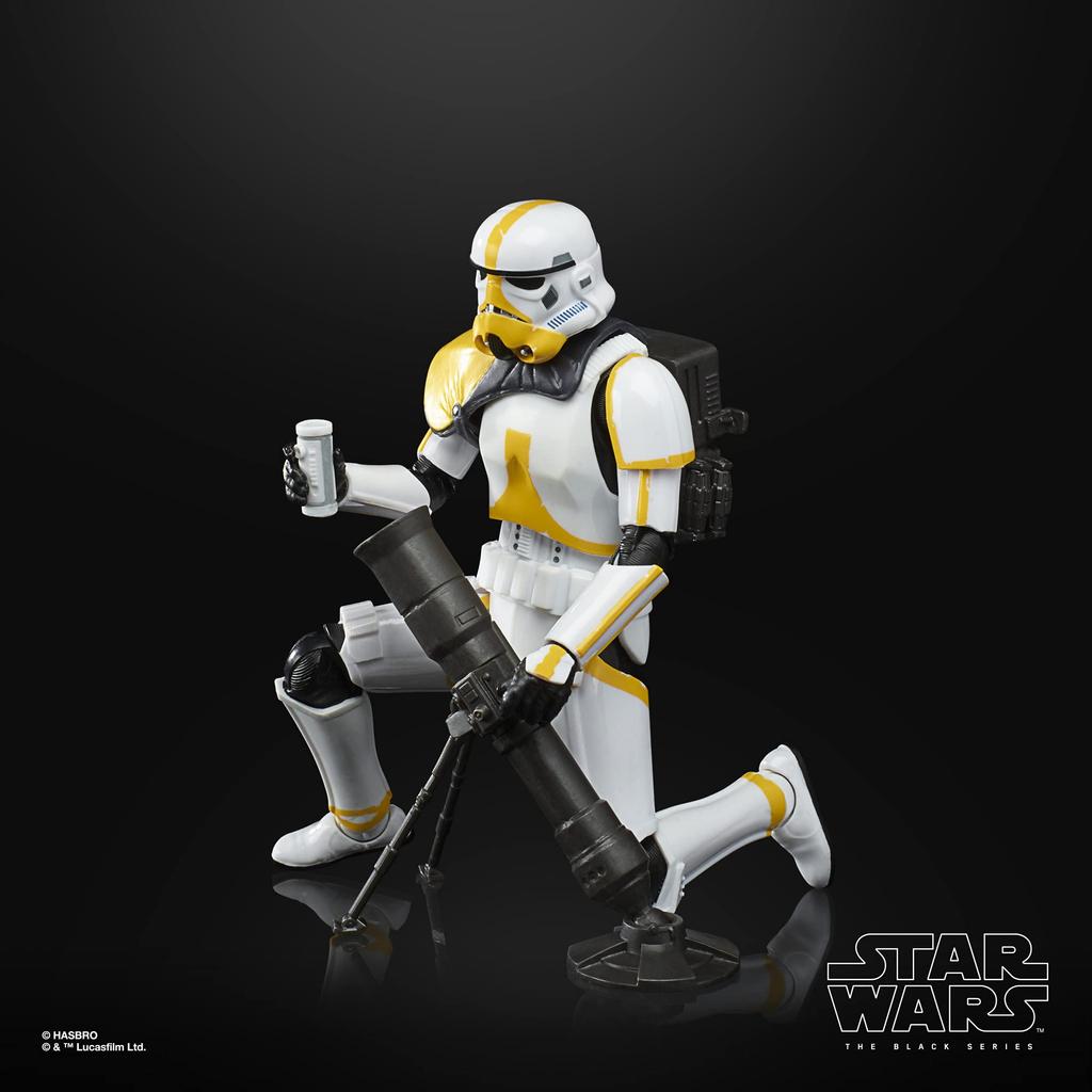 Hasbro Star Wars Black Series Stormtrooper Scale Figure Ages 4 and Up F2883 Genuine Product Mandalorian/Artillery 6-inch