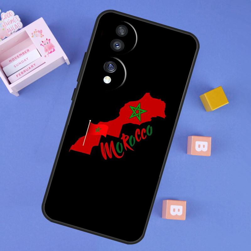 

Maroc Morocco Flag Case For Honor X9d X9a X9b X9c X8b X8c Win RT 200 400 Pro 70 90 Magic 7 Lite 5 6 8 Pro Cover Honor X9a
