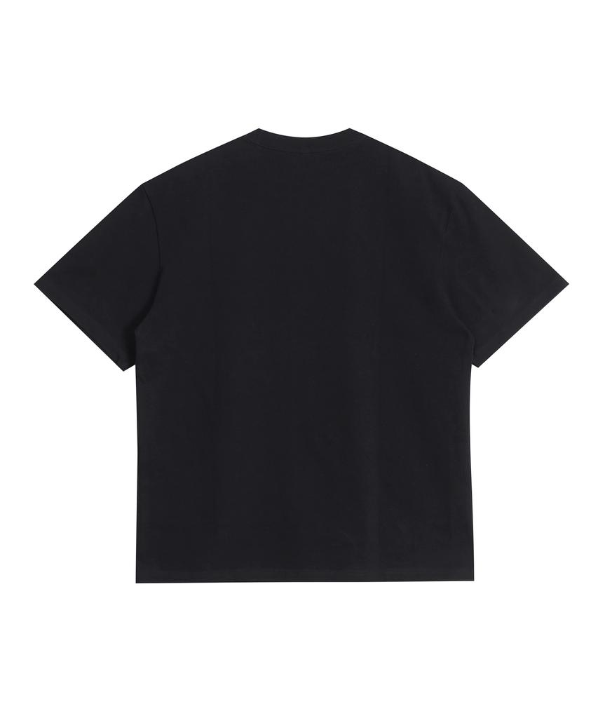 Poseusenseutibeu Fs Logo Regular Fit T-Shirt (Bk) 2Pack