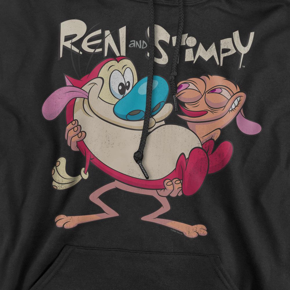 Ren & Stimpy Mens Two Of A Kind Hoodie