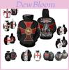Cross Knight Cosplay Sweatshirt, weich und bequem, Unisex, 3D-bedruckte Kapuzenjacke für mittelalterliche Kostüme