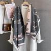 Women Cashmere Scarf  New Fashion Horse Print Scarves Blanket Bufanda Poncho Echarpe Pashmina Female Luxury Retro Shawl Wrap