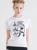 LA MAISON STUDIO Pony Jewelry Short Sleeve T-Shirt White (Fcg2Ts771W)
