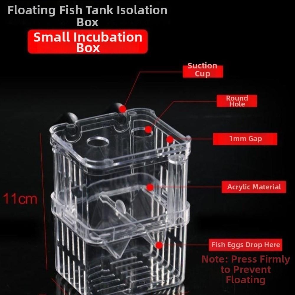 Transparent Fish Breeding Box Isolation Fish Isolation Box Aquarium Breeder Box  Aquarium Supplies