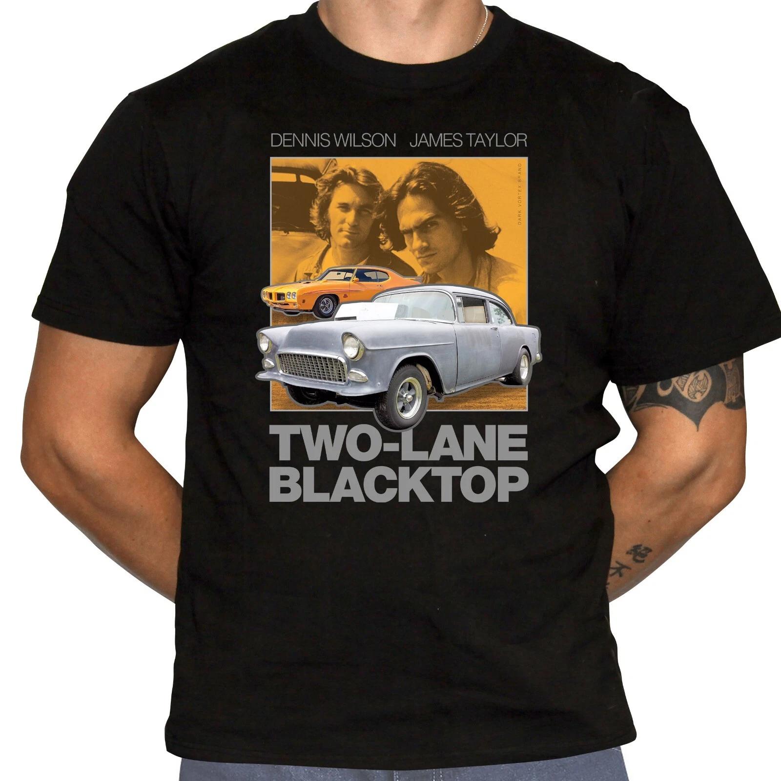 Футболка Two Lane Blacktop - Культовый фильм про автомобили - 100% Хлопок L