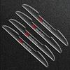 4 stuks Transparante Autodeurhandvat Sticker Decoratie Beschermfolie Voor Mercedes Benz AMG A B C E S Klasse GLC GLK GLE GLA CLA GLB
