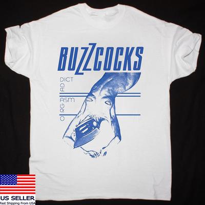 Buzzcocks Orgasm Addict Punk Rock Music Funny Cotton  Full Size S-5XL Unisex T-Shirt