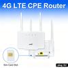 4G Wireless Router 300Mbps 4G Router Wireless Modem External Antenna with Sim Card Slot EU Plug Internet Connection