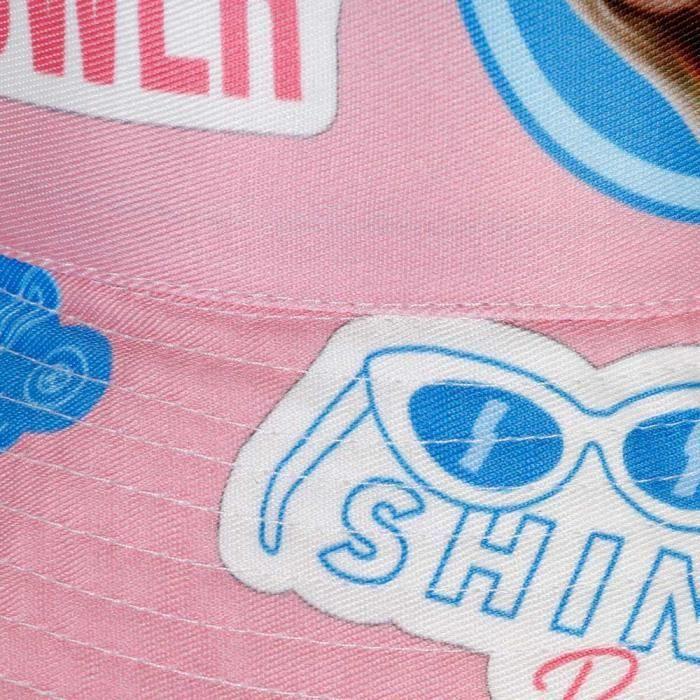 Bonnet Enfant Bucket - Barbie Malibu - Rose - KARACTER MANIA - 8 ans - Mixte