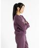 Graphic French Terry Crew PLN [New Balance] Women's (Fleece Lining) (WT43516) (Plum Brown)