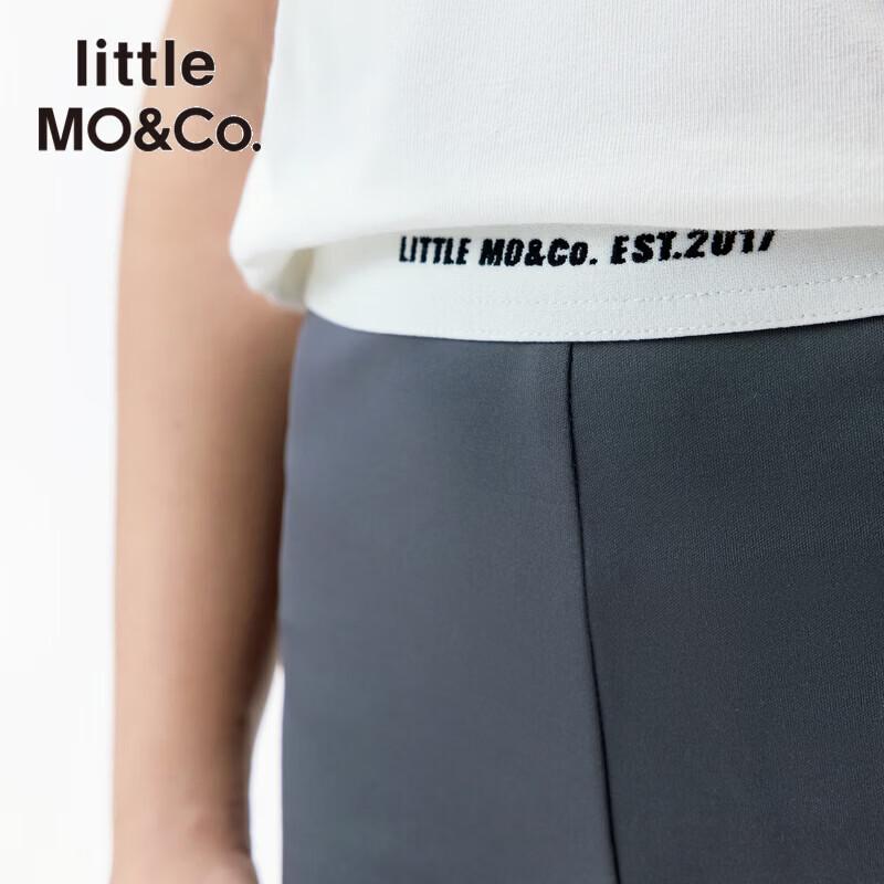 Little MO&Co. UPF 100+ Girls' High-Elastic Flare Yoga Pants