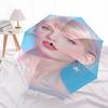 Taylor Swift Themed Automatic Opening and Closing Umbrella, Compact Travel Umbrella, Lightweight and Portable, Suitable for Beach Commuting