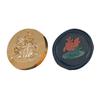 3D Embossed Fire Paint Stamp Head Brass 25-30mm Vintage Seal Head (Scented Tea)