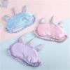 Mode 3D Eenhoorn Slapen Oogmasker Leuke Cartoon Geleidelijke Verandering Pluche Reizen Eyeshade Cover
