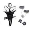 New Sex Underwear Sexy Neck Patent Leather Open Crotch Onesie Patent Leather Set Foreign Trade One Piece Delivery F365