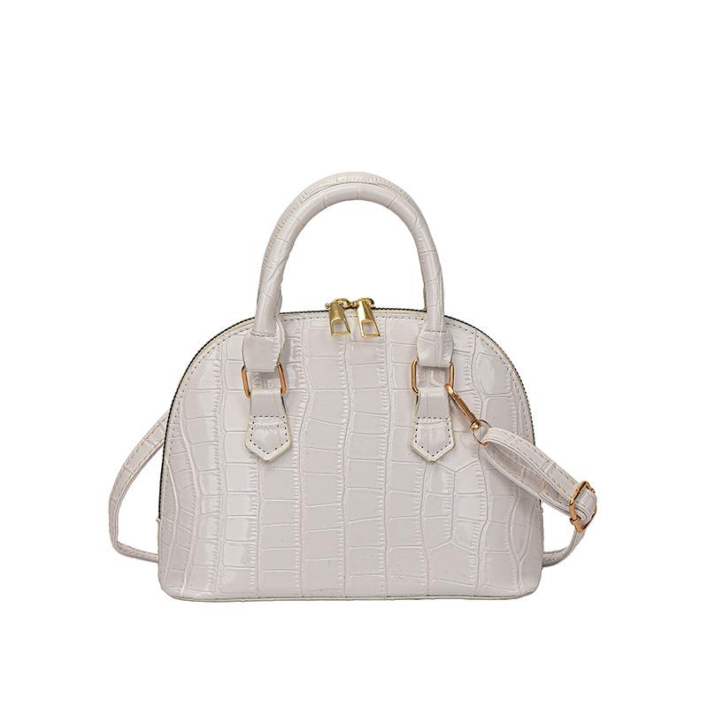 Retro Shoulder Bag Fashion Pu Leather New Women's Bag Waterproof Crocodile Pattern Versatile Crossbody Bag Hand Bags for Women