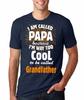 Gift For Grandfather T-T-shirt Papa T-T-shirt Gift For Grandpa Personalized T-T-shirt