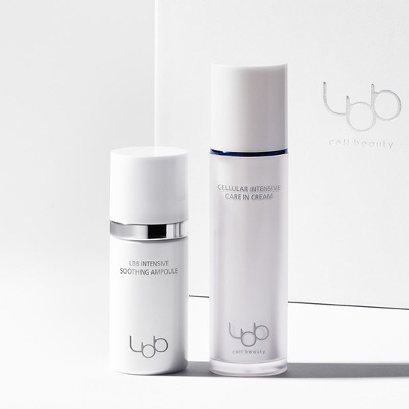 LBB Whitening, Elasticity, Moisture, and Hydrating Care Set (Ampoule + Cream)
