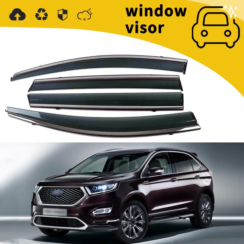 Ford Edge & Escape 2011-2023 Window Rain Guard Deflector Visor Decor
