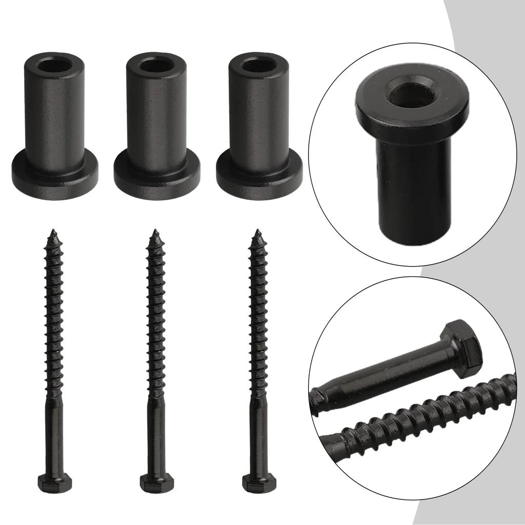 Barn Sliding Door Spacers Barn Door Spacer Carbon Steel Usage Complete Package Efficient Wall Connecting Device Complete Package
