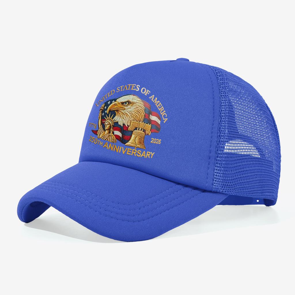 1PC Practical Edition Commemorative Edition Mesh Baseball Cap, Breathable and Comfortable, Suitable for Commuting