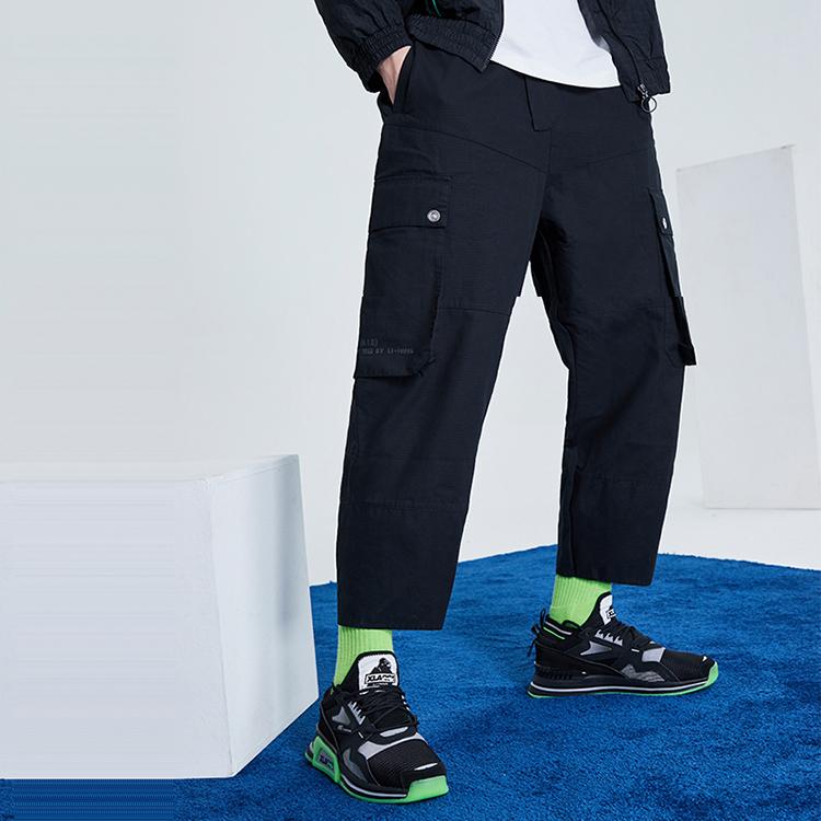 Li Ning Cargo Pants Men's Moderate AKXQ415