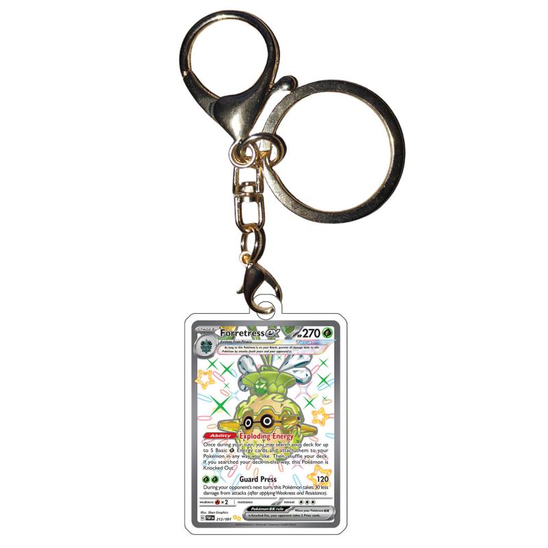 Pokemon Anime Mew Keychains Alakazam Pidgeot Forretress Gardevoir Toedscruel Noivern Diy Acrylic Action Figures Game Collection