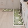 INS Style Oil-Proof Non-Slip Kitchen Mat Set