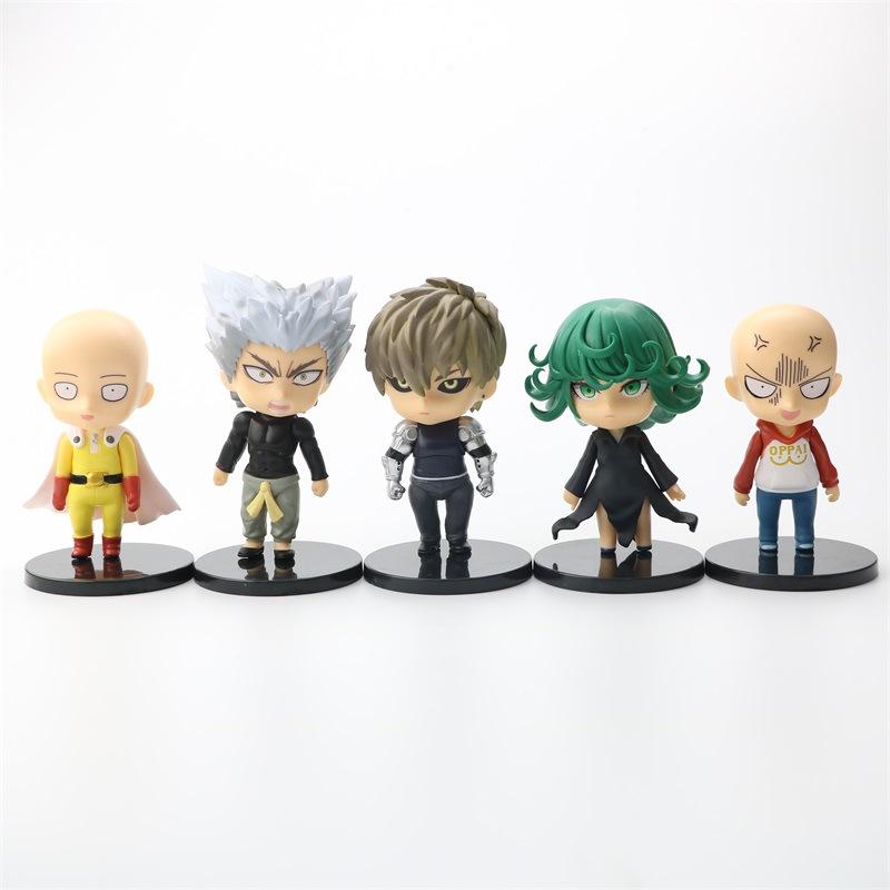

5 шт./набір Аніме ONE PUNCH MAN ПВХ Фігурки Дії Іграшки 10 см