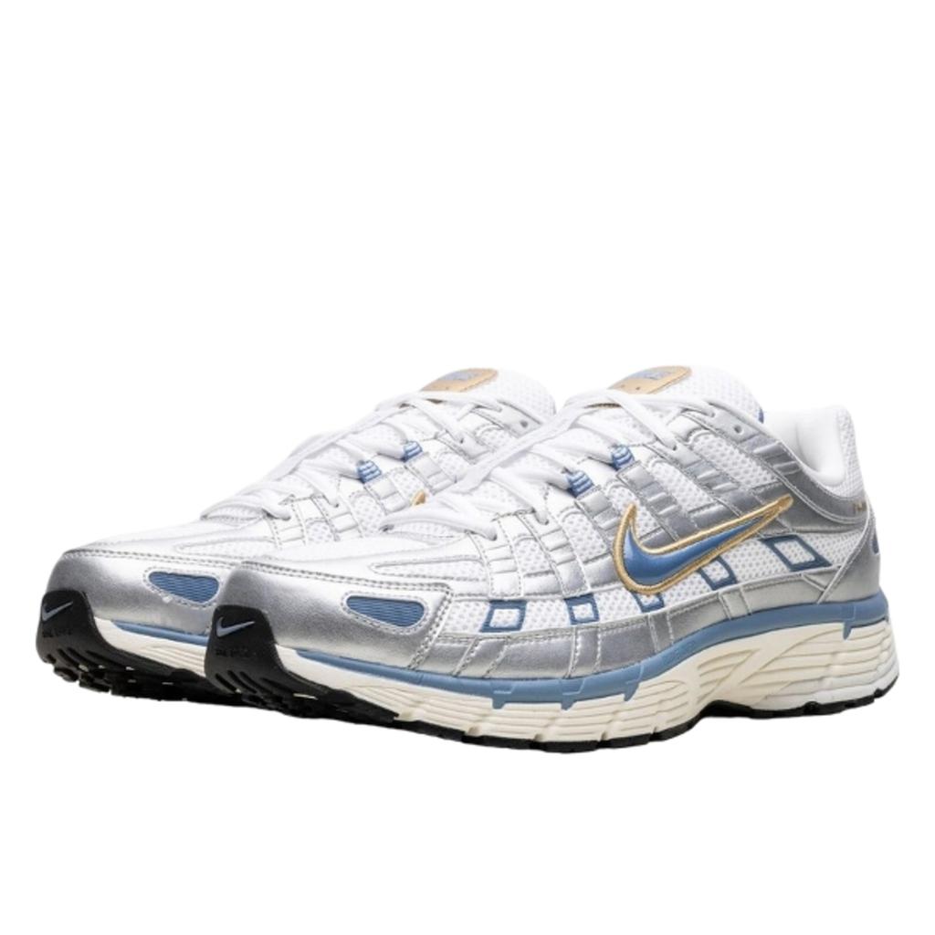 Nike P-6000 Metallic Silver Aegean Storm