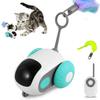 Estbridge Interactive Cat Toy, USB Rechargeable, Auto & Remote Control, Obstacle Avoidance, Dual Mode Smart Electric Cat Toy