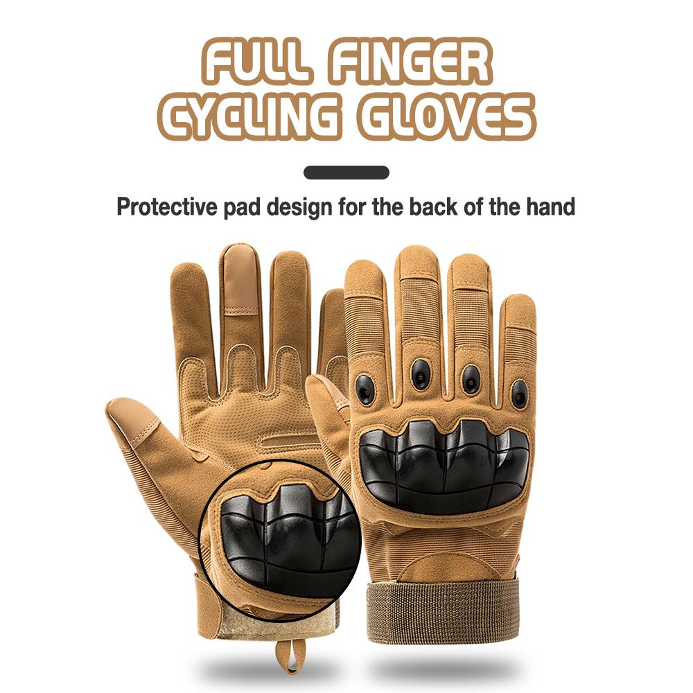 Gloves Full Finger Mens Gloves Outdoor Use Athletic Airsoft Motorcycle Riding Gloves