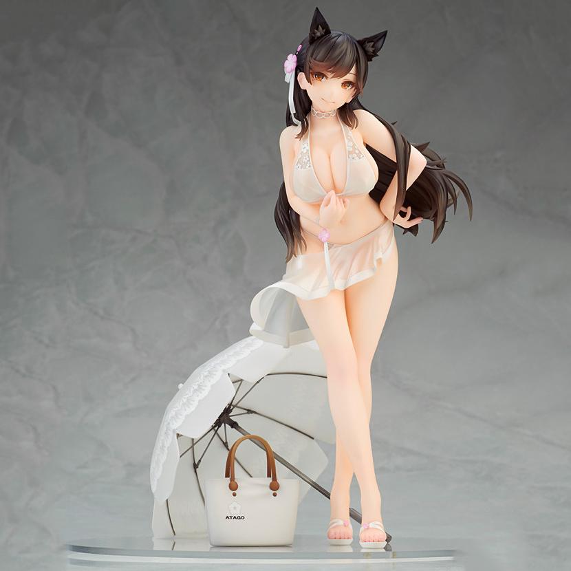 18 см Аниме Фигма Альтер D azur Lane Атаго 1/7 Летняя Версия Март Сексуальная ПВХ Фигурка Действия Коллекционная Модель Игрушка Подарок Украшение Статуэтка