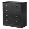 5-drawer Commode with Handle - ALIGHTUP - Bedroom Furniture, 66 X 33 X 73cm, Black