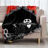 The Nightmare Before Christmas Theme Printed Blanket - Perfect for Couch, Bed, Travel & Outdoor Use | Machine Washable, Cozy & Durable.
