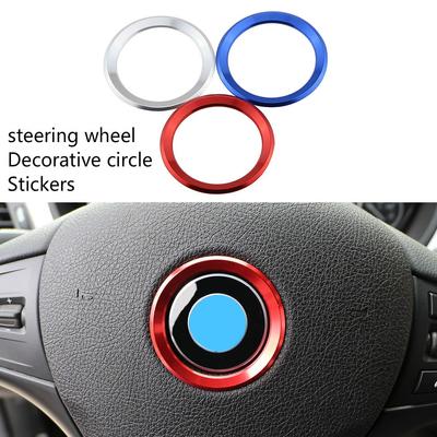 Color My Life Car Styling Decoration Ring Steering Wheel Circle Sticker For M*3 E*46  X*5