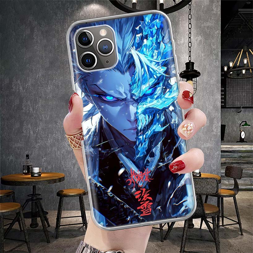 

Хицугая Тоширо Bleach Мягкий чехол для телефона Для iPhone 11 17 Air 16E 16 Pro Max 15 + 14 Plus 13 Mini 12 Apple 7 SE 8 Fundas Coque iPhone 14 Plus